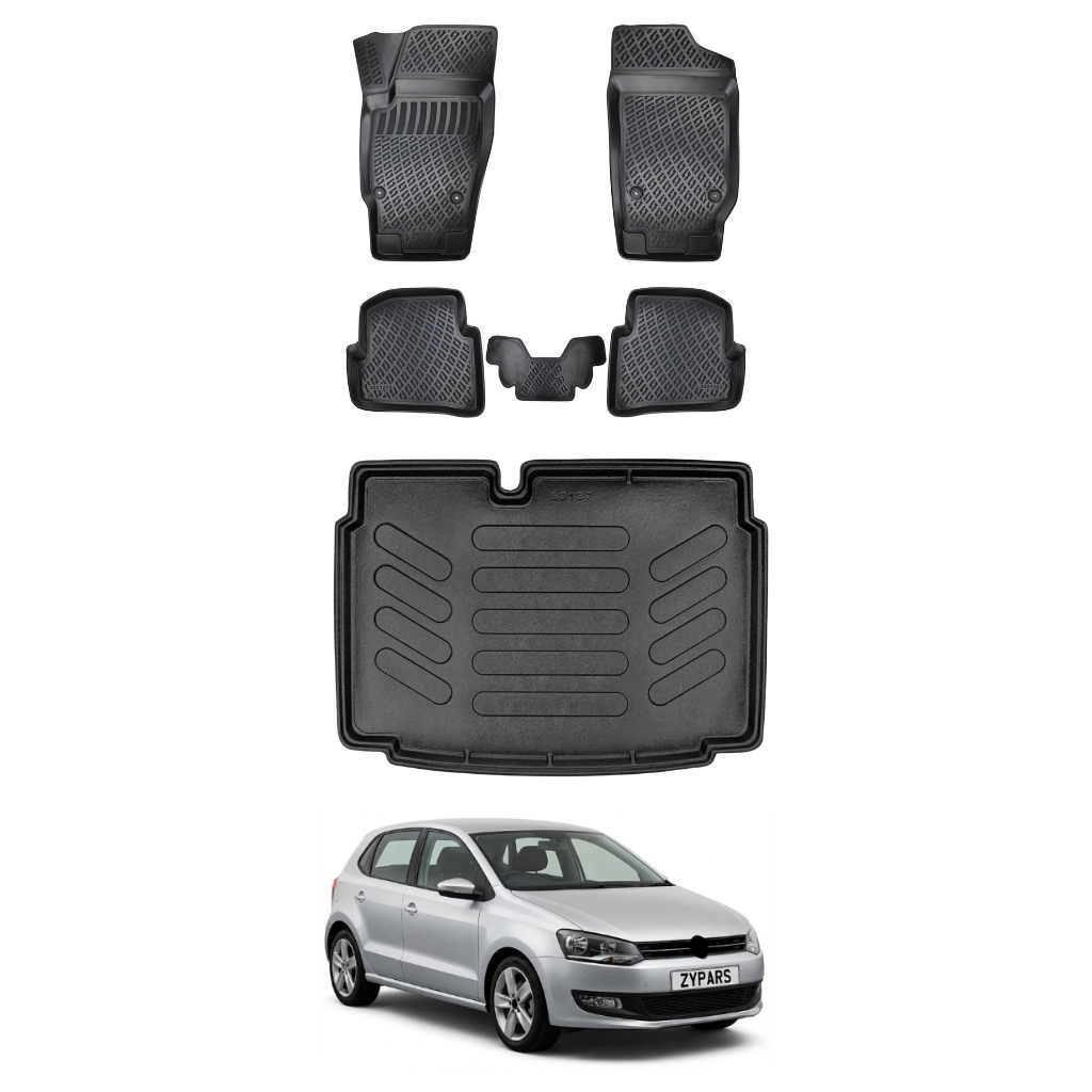 Volkswagen Polo Floor Mats and Cargo Liner 2009-2017