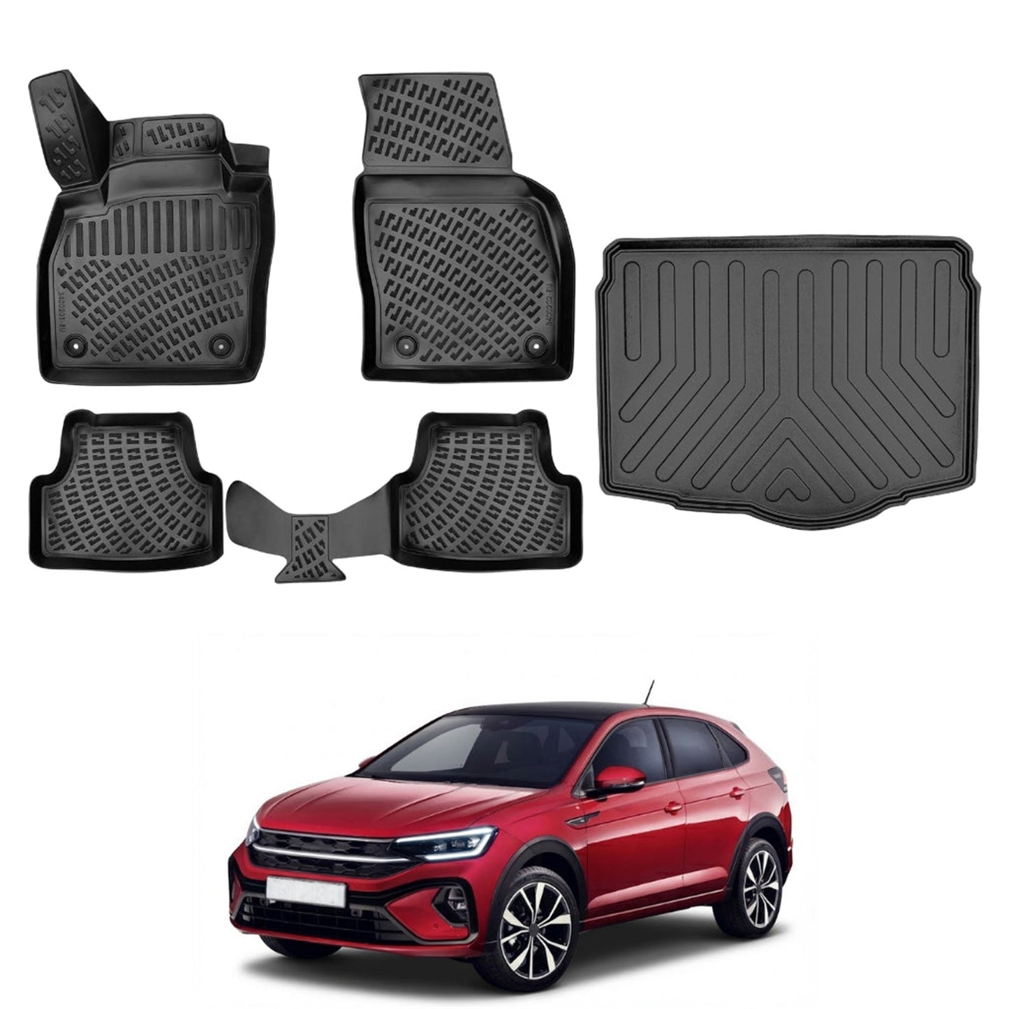 Volkswagen Taigo Floor Mats and Cargo Liner 2020-2026 - Auto Accessory