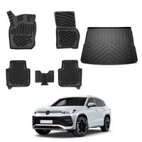 Volkswagen Tayron Floor Mats and Cargo Liner 2024-2026 - Auto Accessory