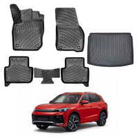 Volkswagen Tiguan Floor Mats and Cargo Liner 2024-2026 - Auto Accessory