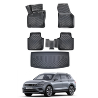 Volkswagen Tiguan Allspace Floor Mats and Cargo Liner 2016-2023, All Weather TPE Front, Rear & Cargo Set