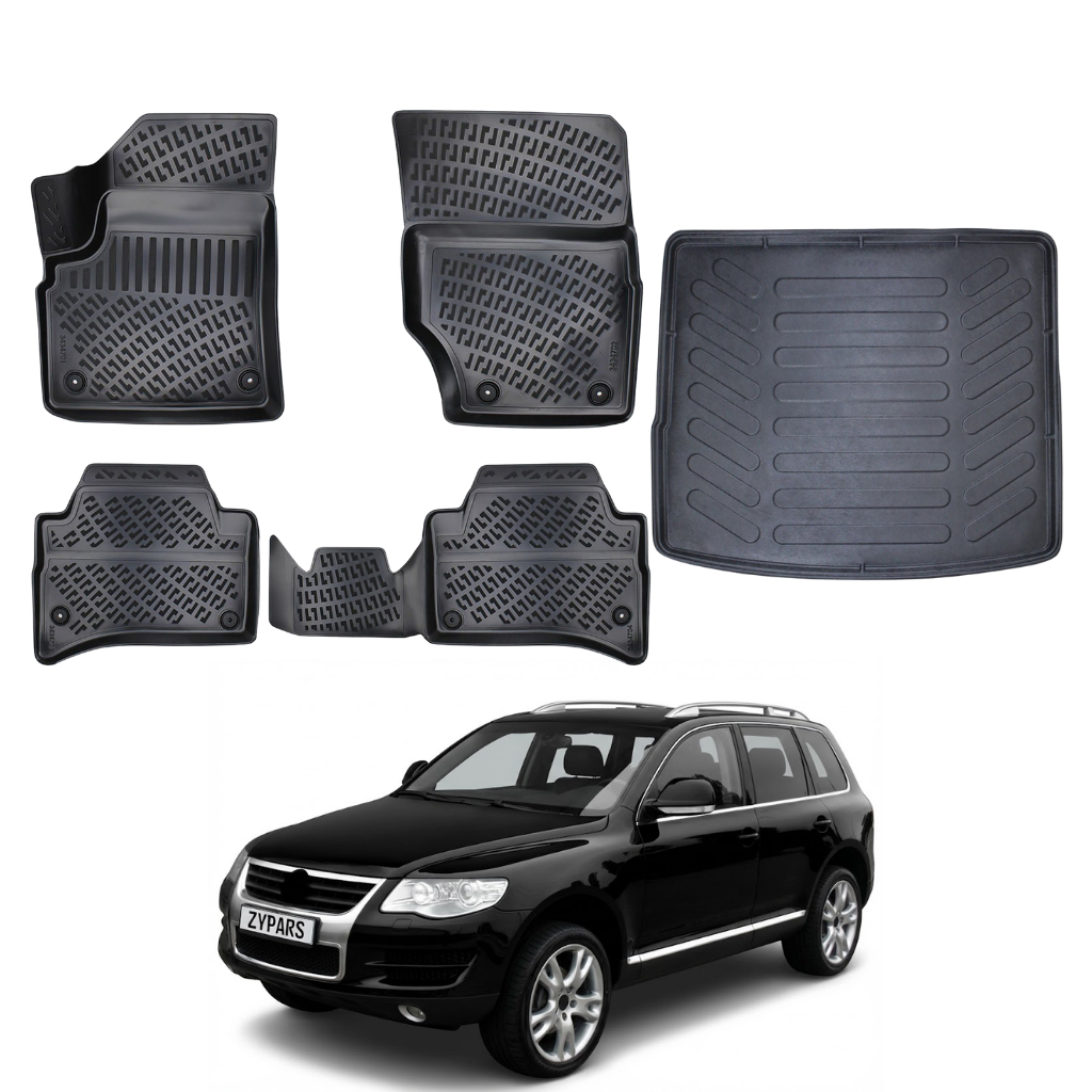 Volkswagen Touareg Floor Mats and Cargo Liner 2007-2010