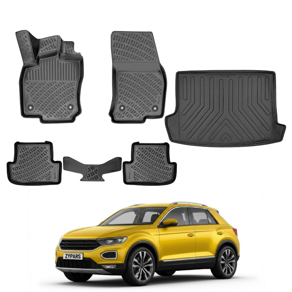 Volkswagen T-Roc Floor Mats and Cargo Liner 2017-2026