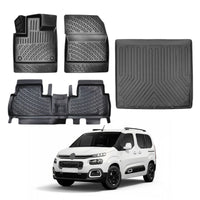 Citroen Berlingo Floor Mats and Cargo Liner 2019-2026 - Auto Accessory