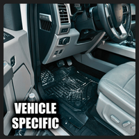 Volkswagen Bora Floor Mats 1999-2006, TPE All Weather, Non Slip Car Interior Floor Liner