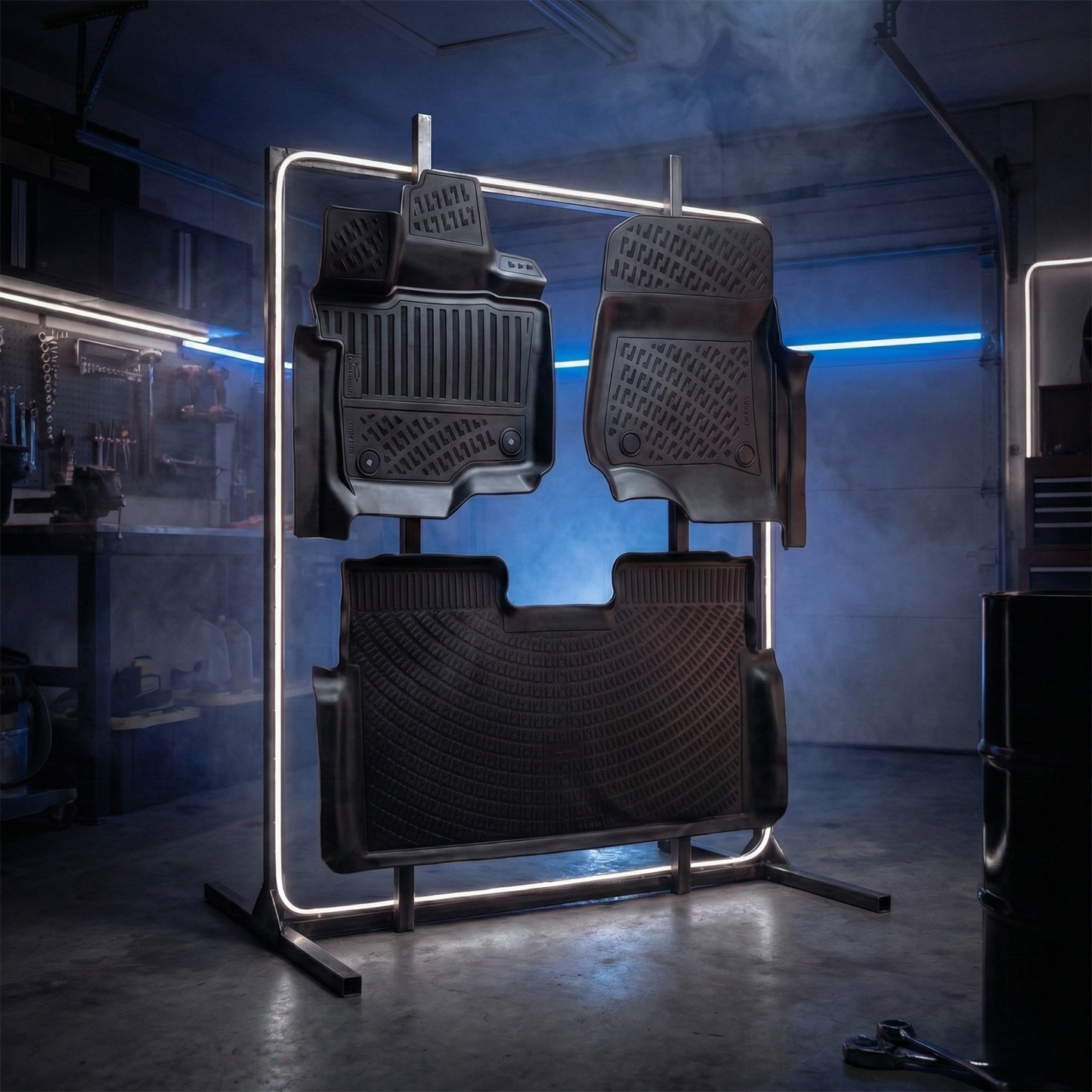 Nissan Qashqai Floor Mats 2022-2026, TPE All Weather, Non Slip Car Interior Floor Liner