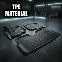 Volvo S60 Floor Mats 2010-2018, TPE All Weather, Non Slip Car Interior Floor Liner