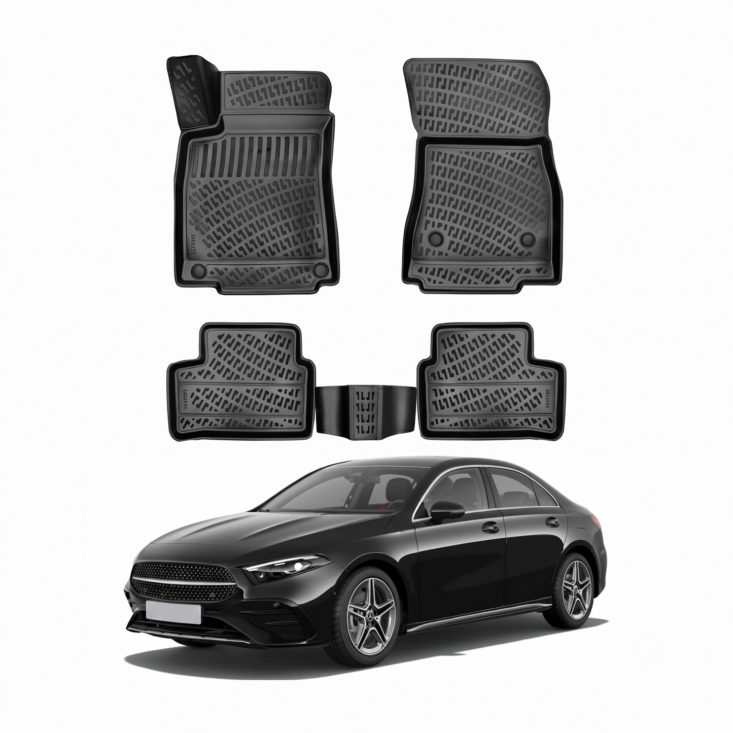 Mercedes A Class V177 Floor Mats 2018-2026 - Auto Accessory