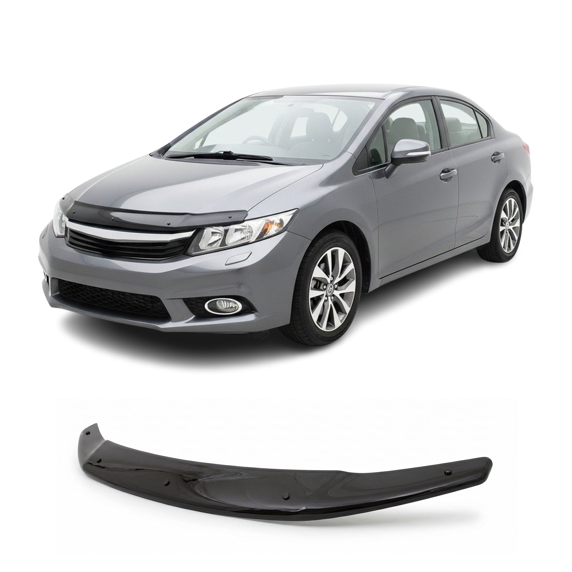 Honda Civic Hood Deflector 2012-2016
