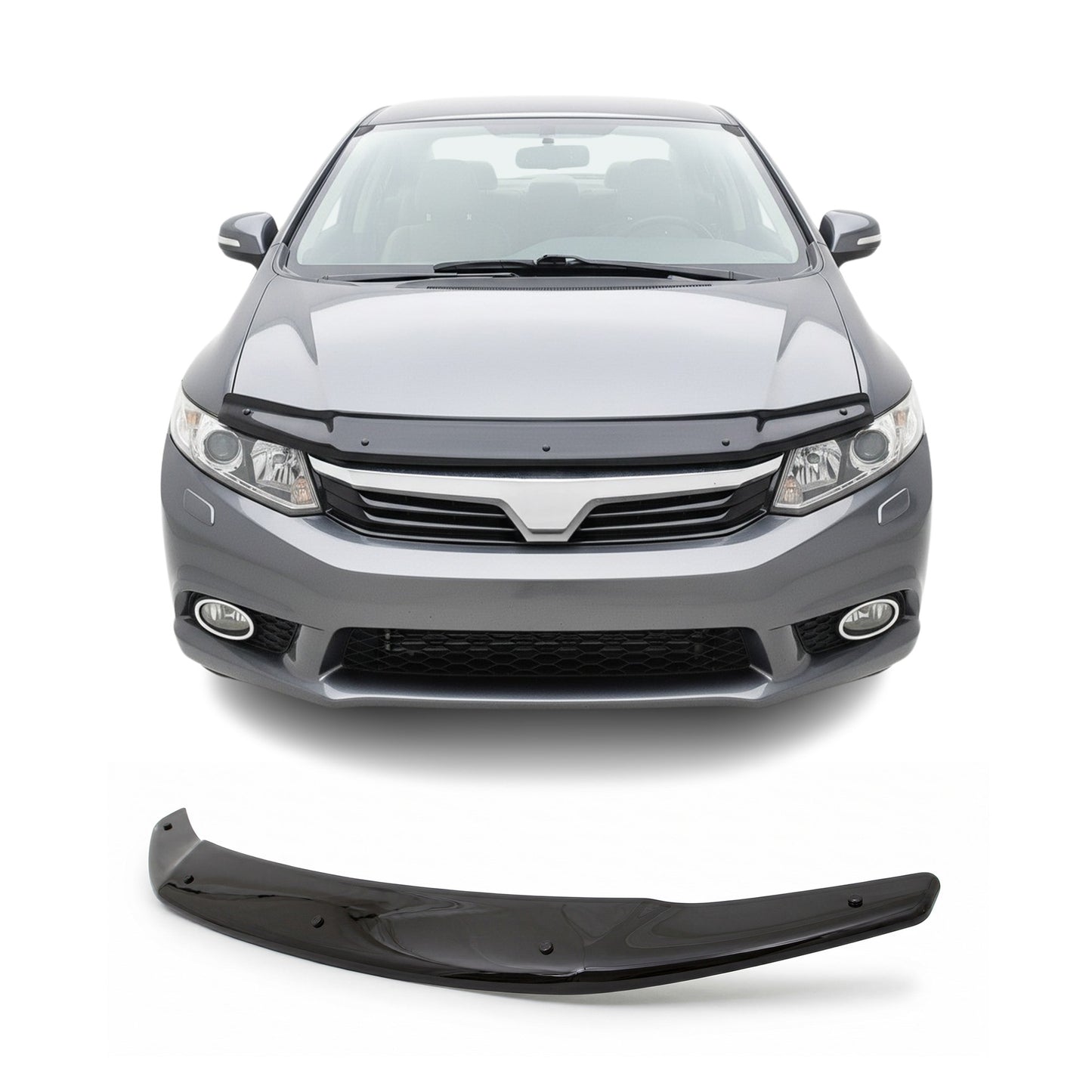 Honda Civic Hood Deflector 2012-2016