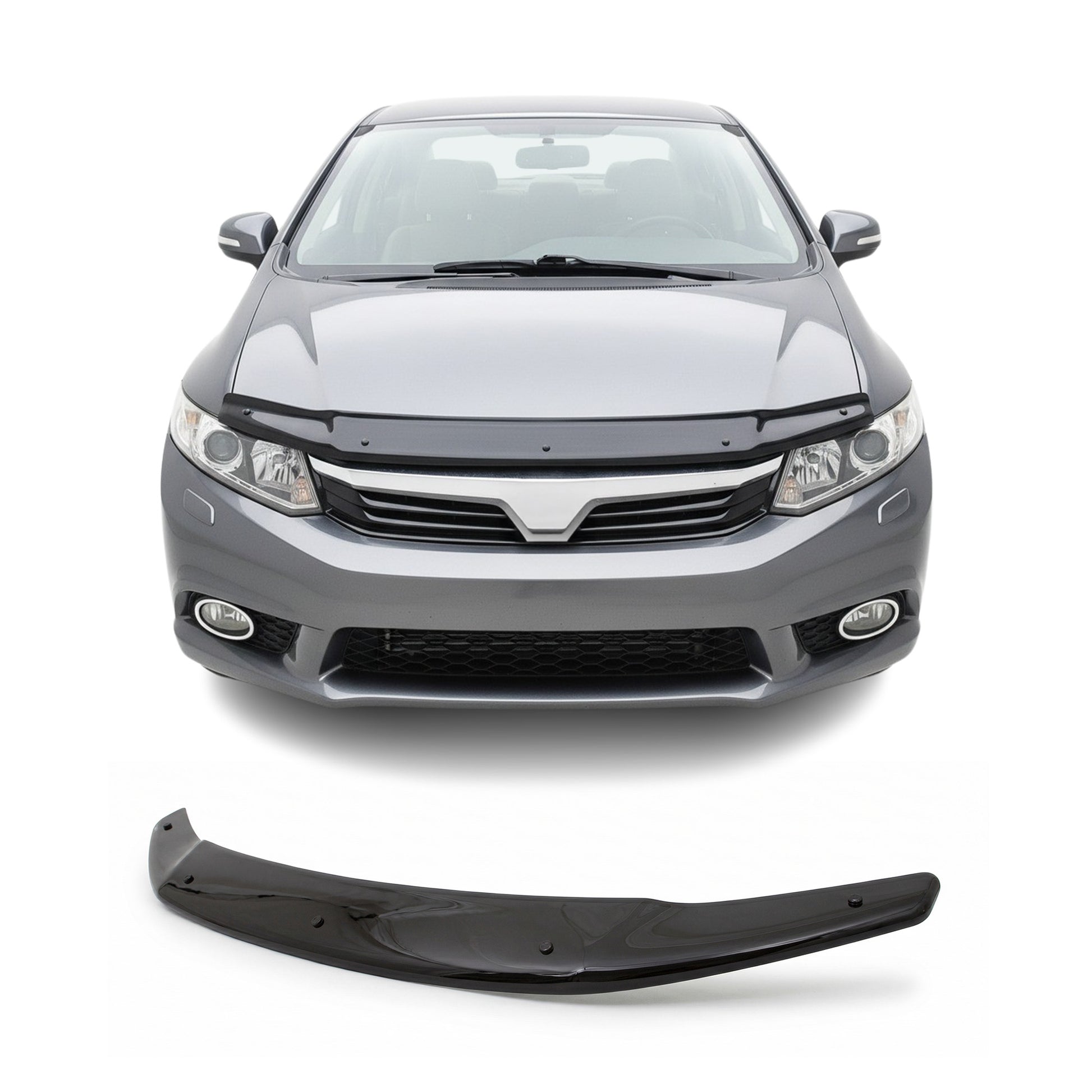 Honda Civic Hood Deflector 2012-2016