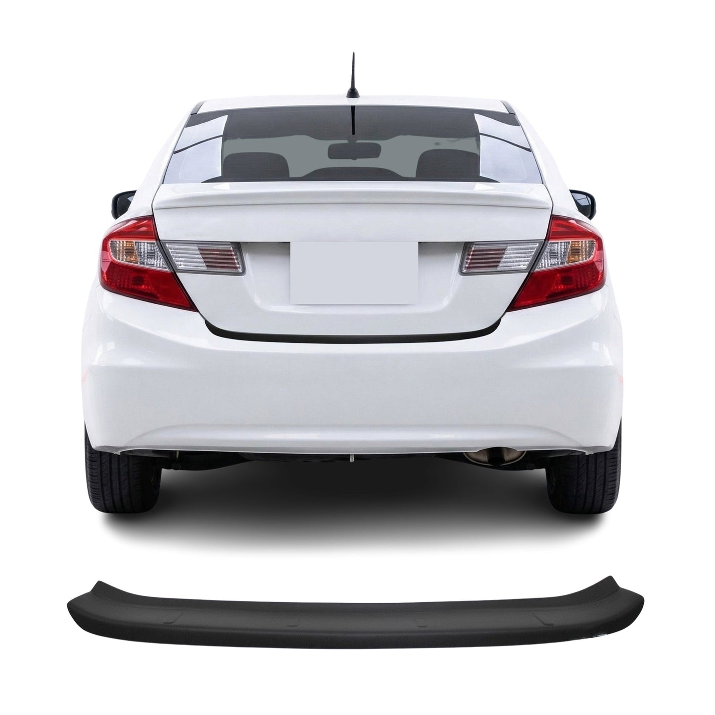 Honda Civic Rear Bumper Guard 2012-2015