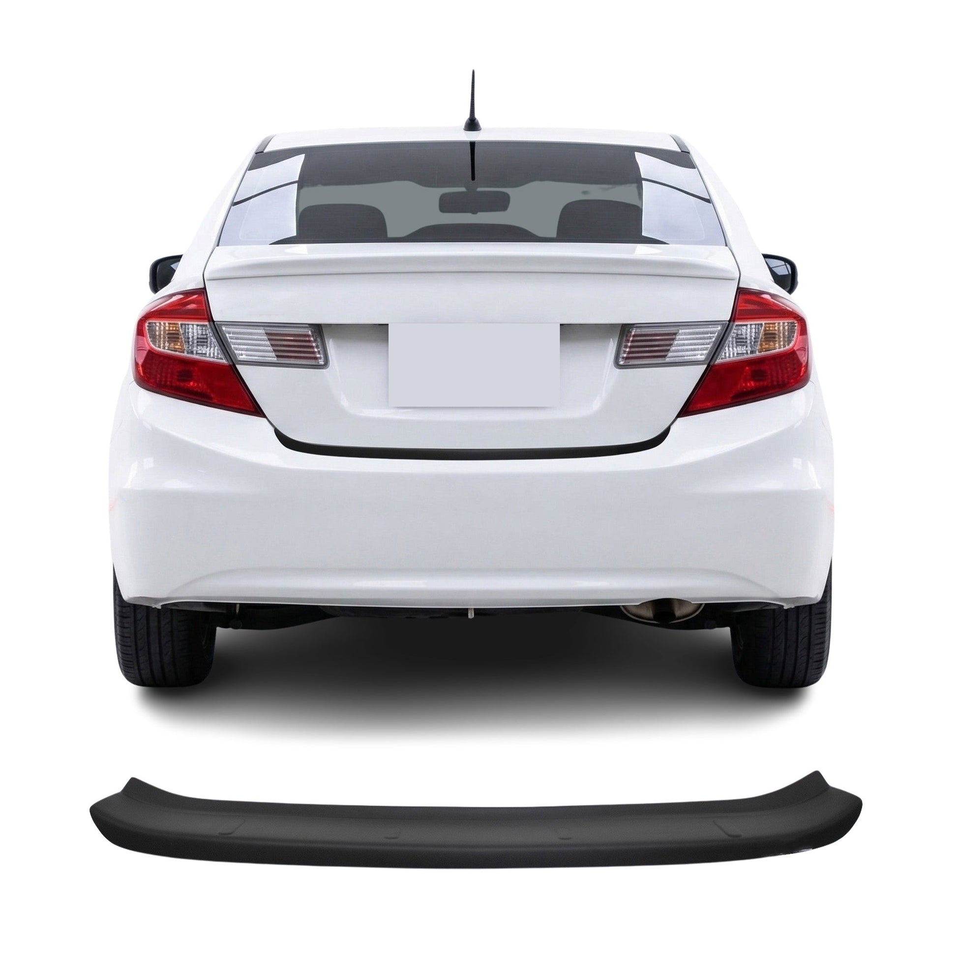 Honda Civic Rear Bumper Guard 2012-2015
