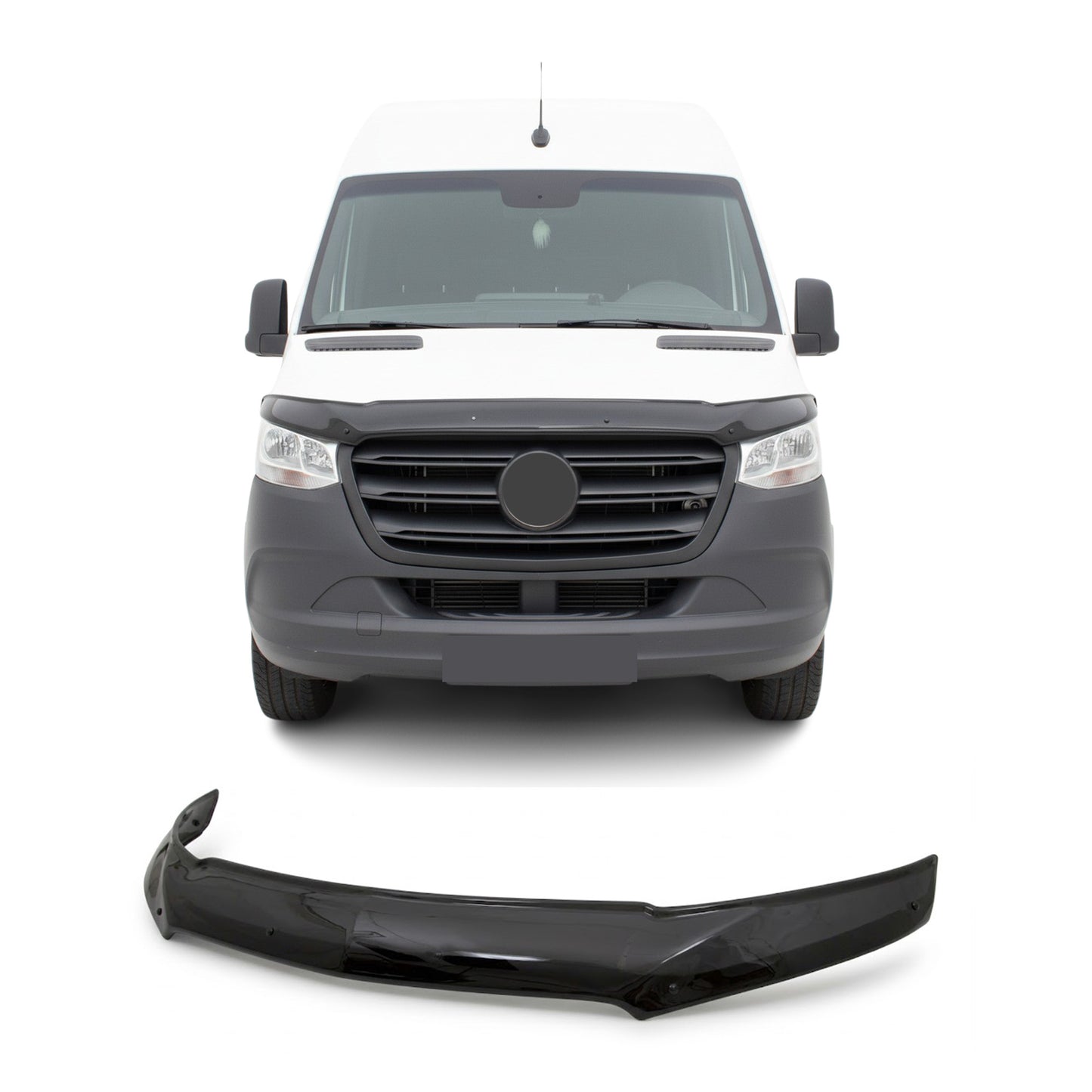 Mercedes Sprinter W907 Hood Deflector 2019-2025-2