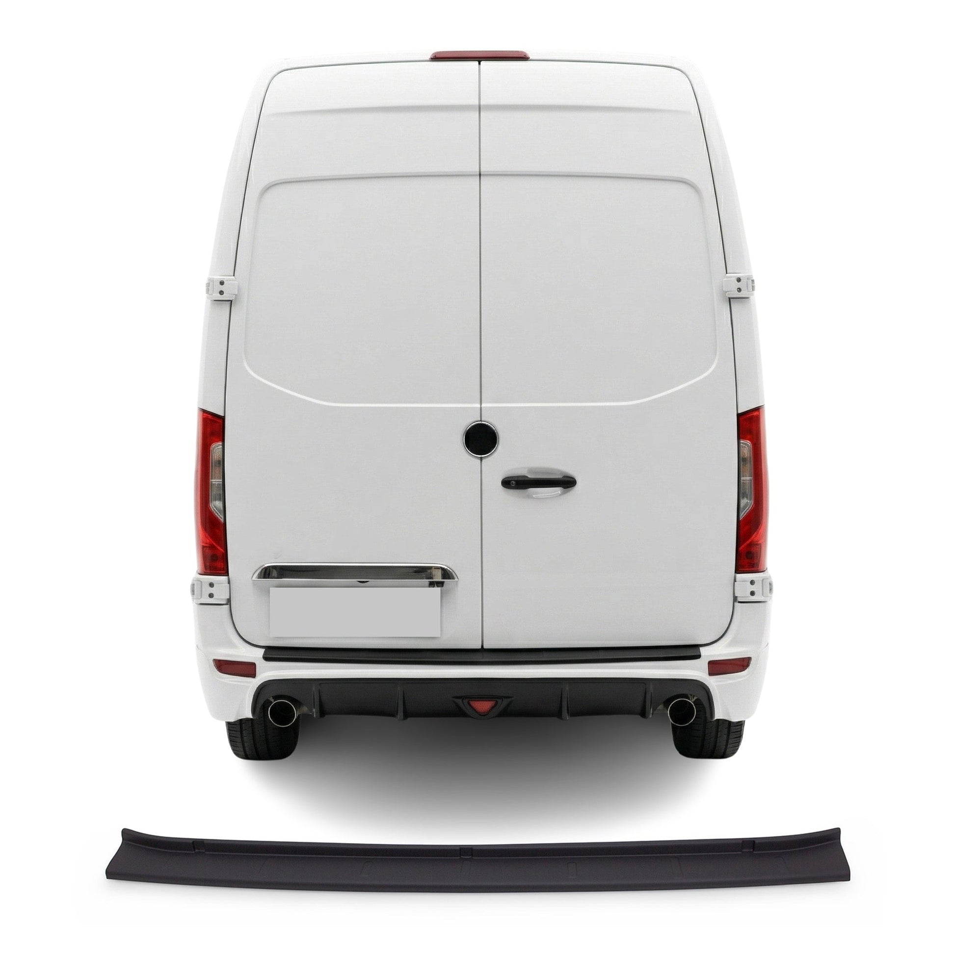 Mercedes Sprinter W907 Rear Bumper Guard 2018-2025