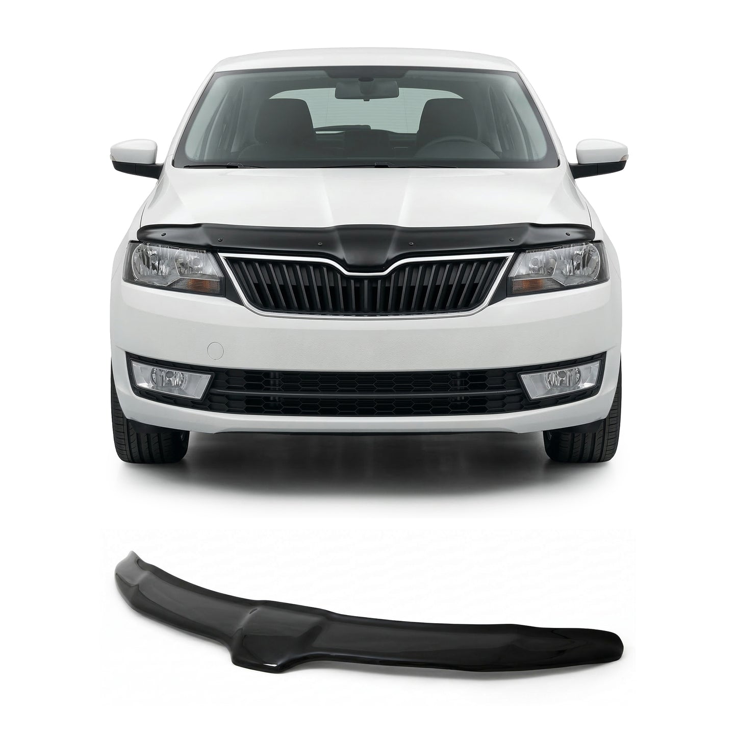 Skoda Rapid Hood Deflector 2012-2019