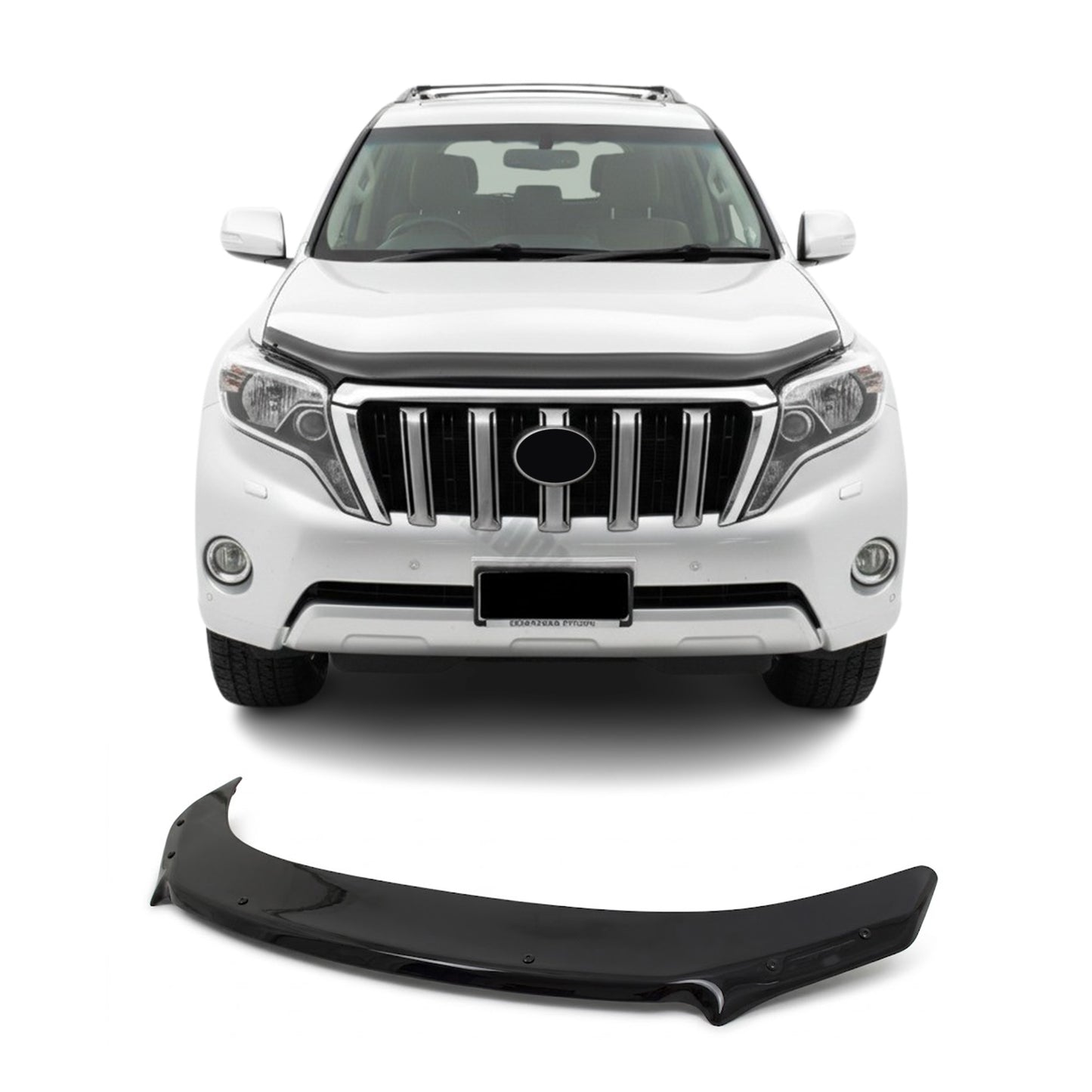 Toyota Land Cruiser Prado 150 Hood Deflector 2014-2017