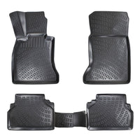 BMW 5 Series F10 Floor Mats 2010-2013, TPE All Weather, Non Slip Car Interior Floor Liner