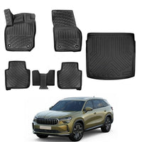 Skoda Kodiaq Floor Mats and Cargo Liner 2024-2026 - Auto Accessory