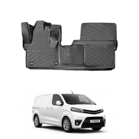 Toyota Proace Verso Floor Mats 2016-2026, TPE All Weather, Non Slip Car Interior Floor Liner