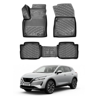 Nissan Qashqai Floor Mats 2022-2026, TPE All Weather, Non Slip Car Interior Floor Liner