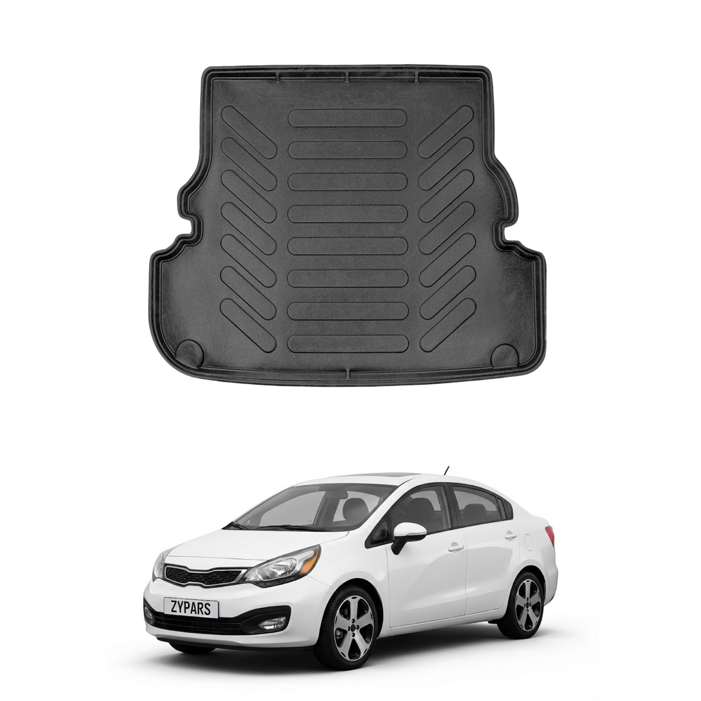 Kia Rio Cargo Liner 2011-2017 - Auto Accessory SKU: 0389