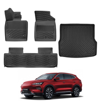 Byd Seal U Floor Mats and Cargo Liner 2023-2026, All Weather TPE Front, Rear & Cargo Set