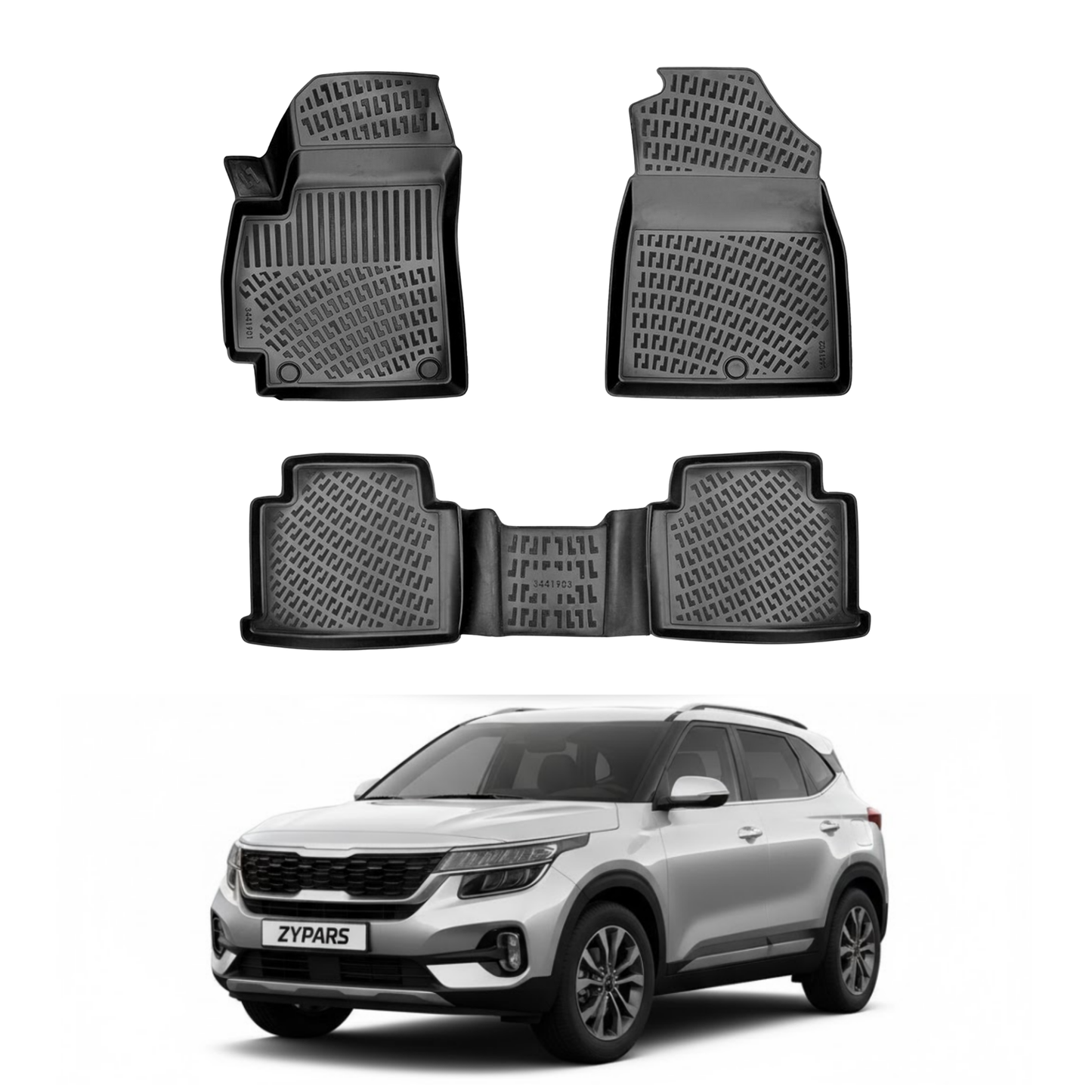 Kia Seltos Floor Mats 2021-2024