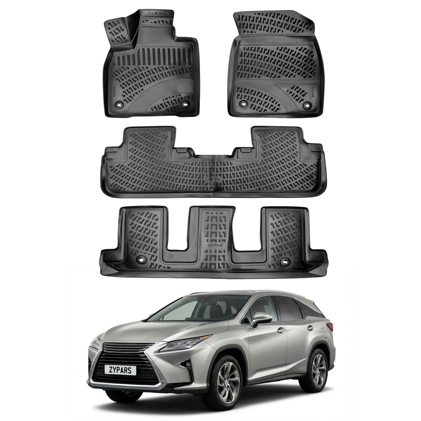 Lexus RX Floor Mats 2016-2022