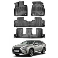 Lexus RX Floor Mats 2016-2022, TPE All Weather, Non Slip Car Interior Floor Liner
