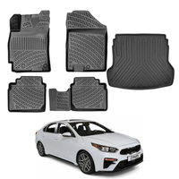 Kia Forte Floor Mats and Cargo Liner 2019-2023