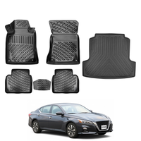 Nissan Bottomima Floor Mats and Cargo Liner 2018-2026, All Weather TPE Front, Rear & Cargo Set