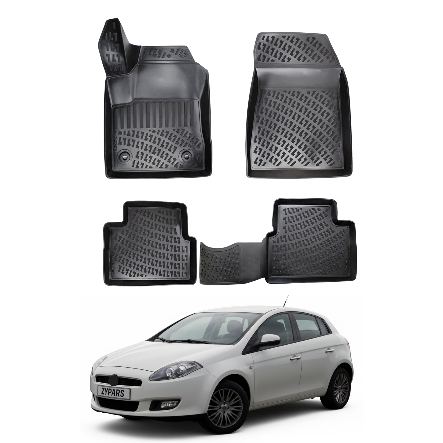 Fiat Bravo Floor Mats 2007-2014