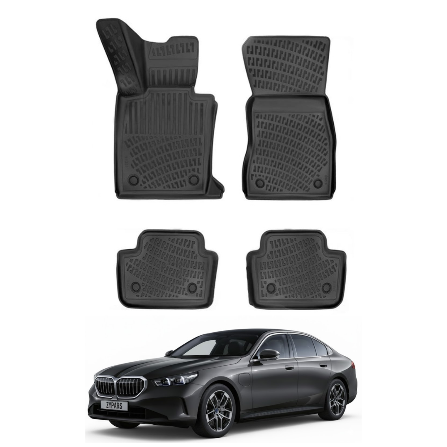 BMW 5 Series G60 Floor Mats 2023-2026