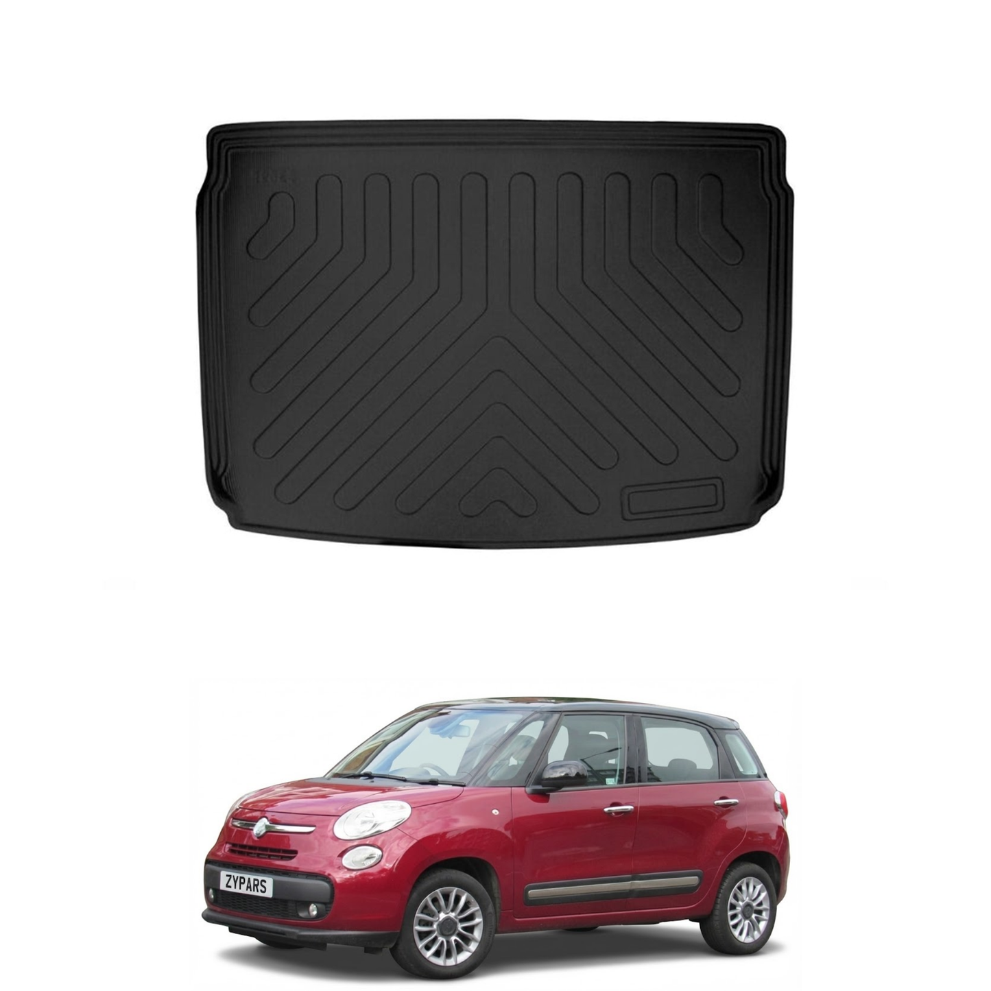 Fiat 500L Top Trunk 5 Seat Cargo Liner 2012-2017