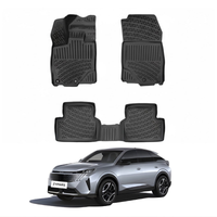 Peugeot 3008 Floor Mats 2024-2026, TPE All Weather, Non Slip Car Interior Floor Liner