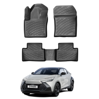 Toyota C-HR Floor Mats 2023-2026, TPE All Weather, Non Slip Car Interior Floor Liner