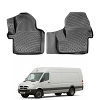 Dodge Sprinter Floor Mats 2006-2019, TPE All Weather, Non Slip Car Interior Floor Liner