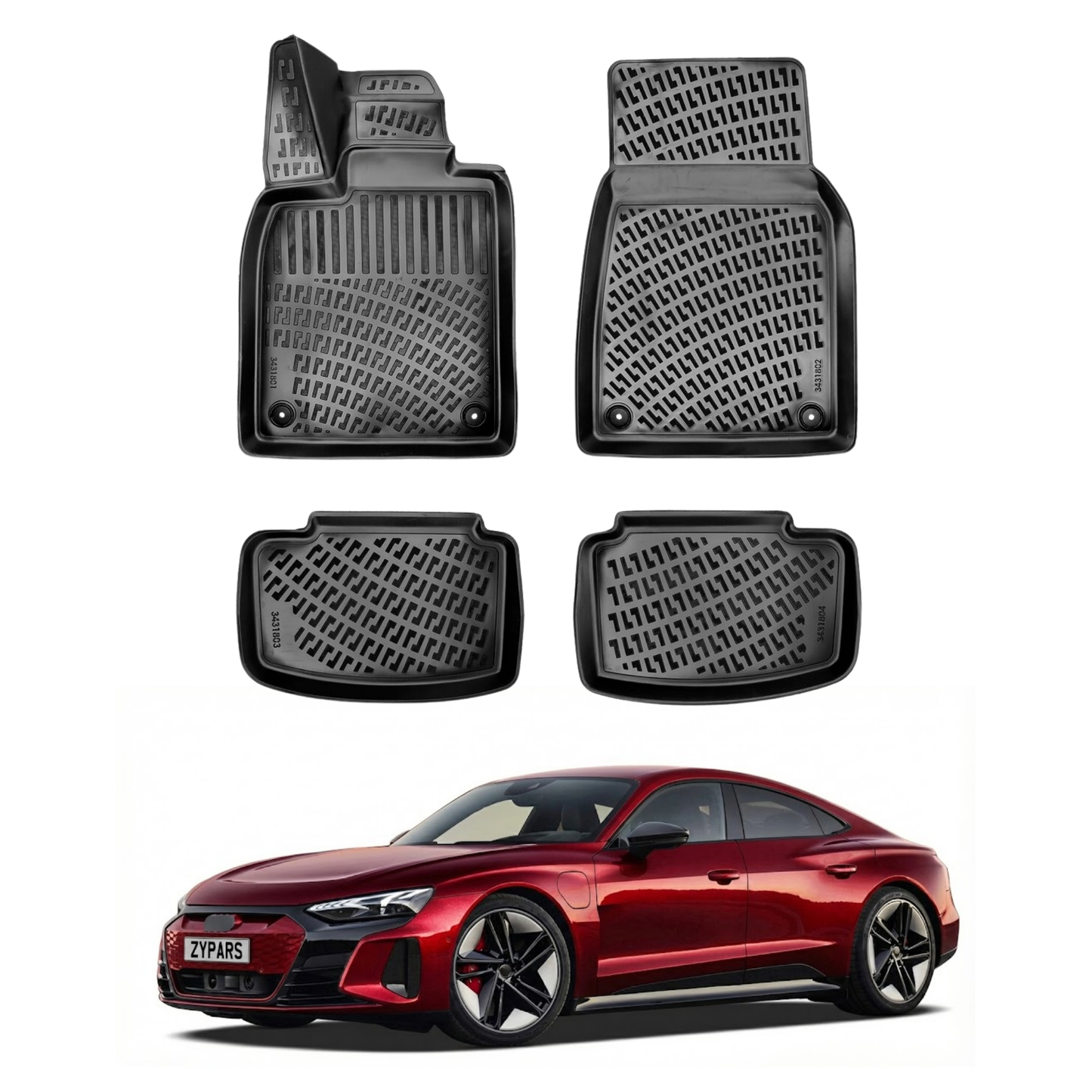 Audi RS e-Tron GT Floor Mats 2021-2026
