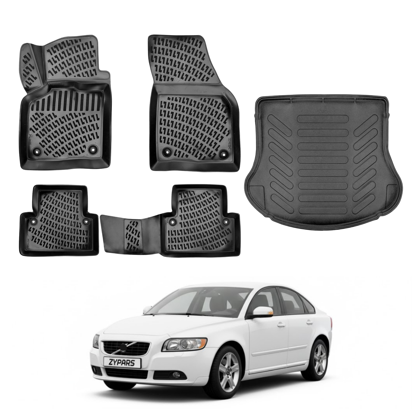 Volvo S40 Floor Mats and Cargo Liner 2004-2012