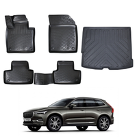 Volvo XC60 Floor Mats and Cargo Liner 2017-2026, All Weather TPE Front, Rear & Cargo Set