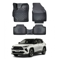 Toyota Yaris Cross Floor Mats 2022-2026, TPE All Weather, Non Slip Car Interior Floor Liner