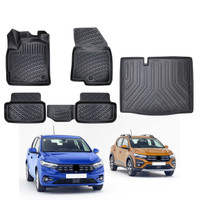 Dacia Sandero Floor Mats and Cargo Liner 2020-2026