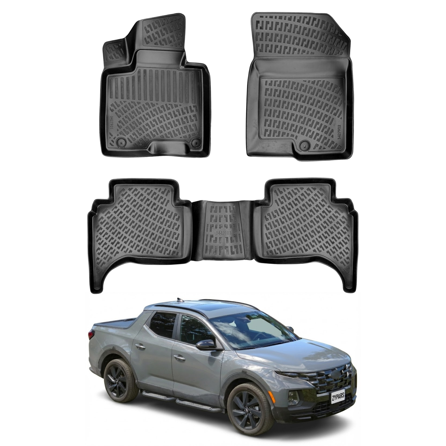 Hyundai Santa Cruz Floor Mats 2022-2026